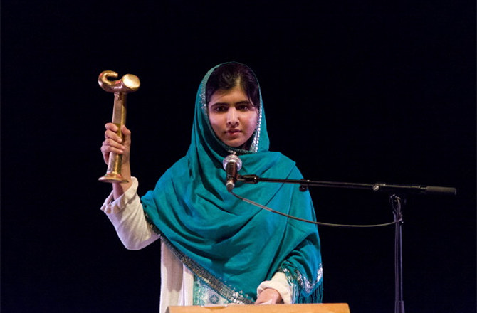 Malala Yousafzai Winner of the Noble Peace Prize ...